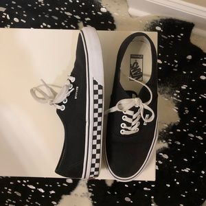 Black Checkerboard VANS (New)